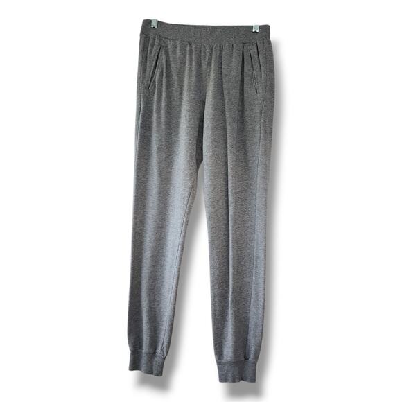 Eberjey Luxe Sweats - The Joggers Heather Gray Casual Size S Modal Cotton Lounge - Picture 1 of 11